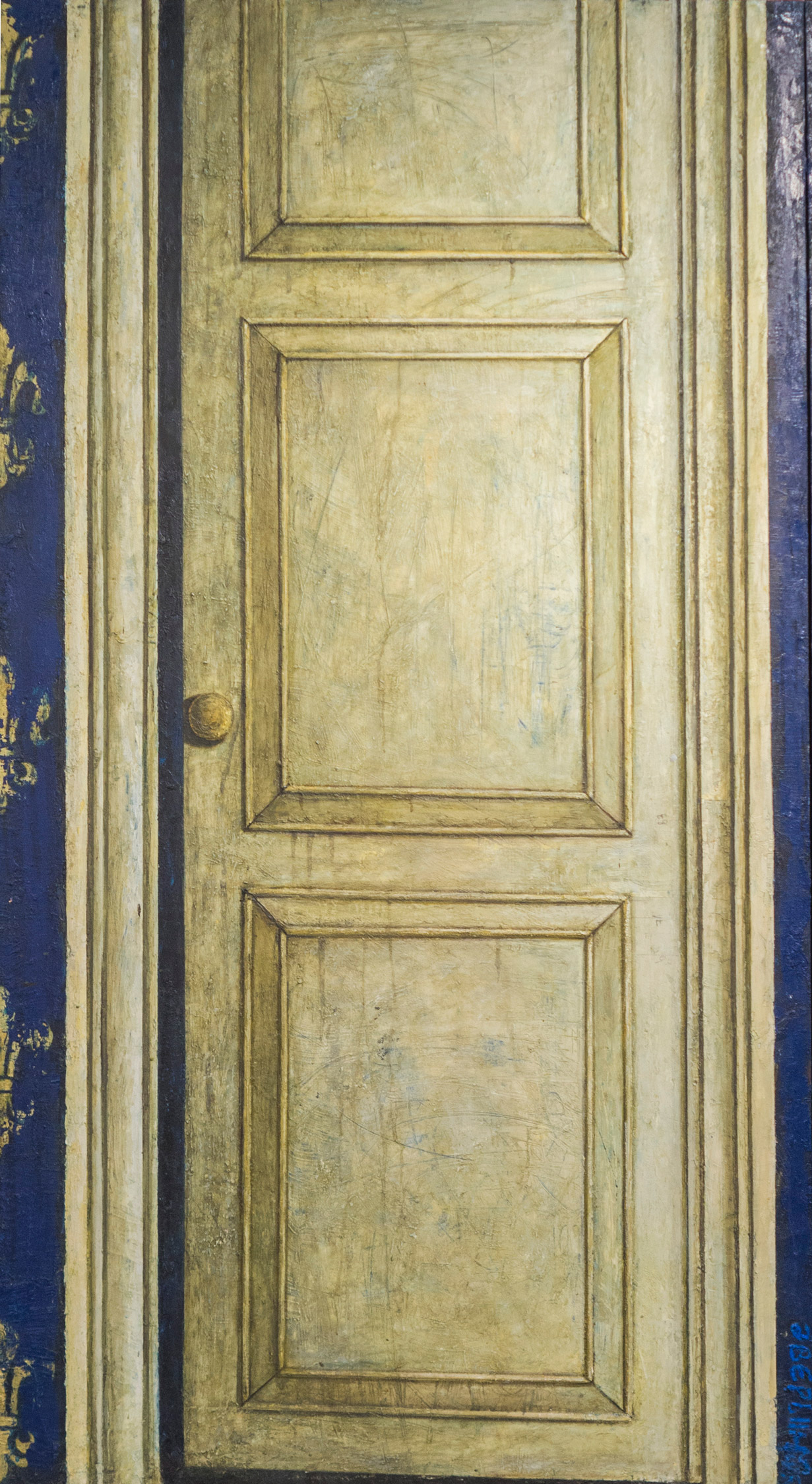 Дверь. 2015. х.м. 185х100